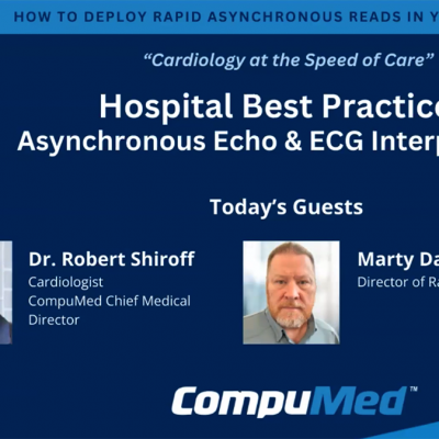 Hospital best practices: Asynchronous echo and ECG interpretation